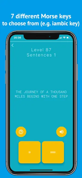 Morse Mania: Learn Morse Code — взломанная версия, Изучение азбуки морзе без ограничений — скриншот 3