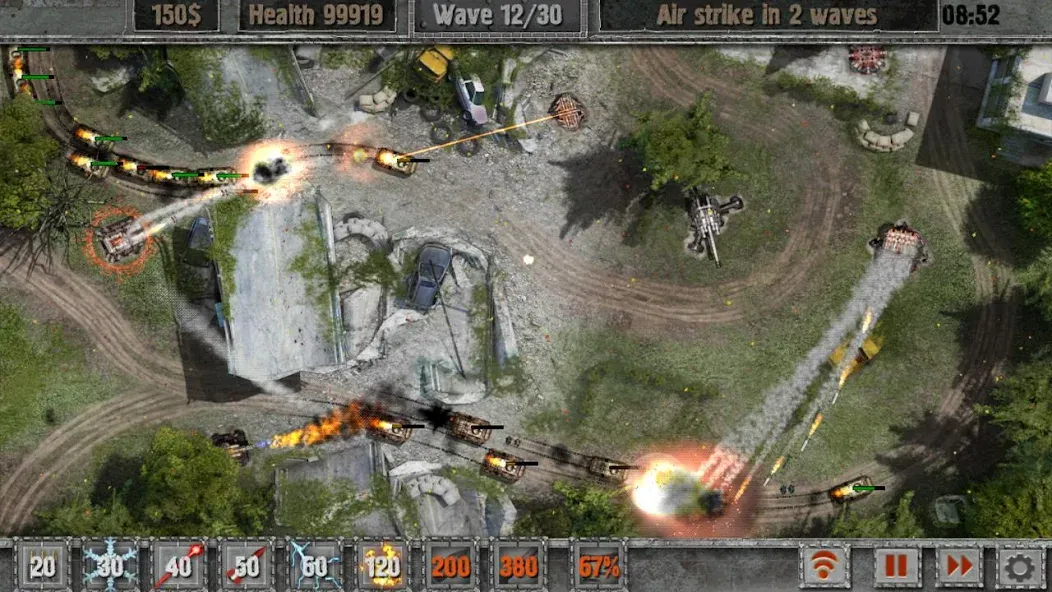 Defense Zone 2 HD Lite — скачать мод: Безлимитные деньги и открыты все уровни — скриншот 1