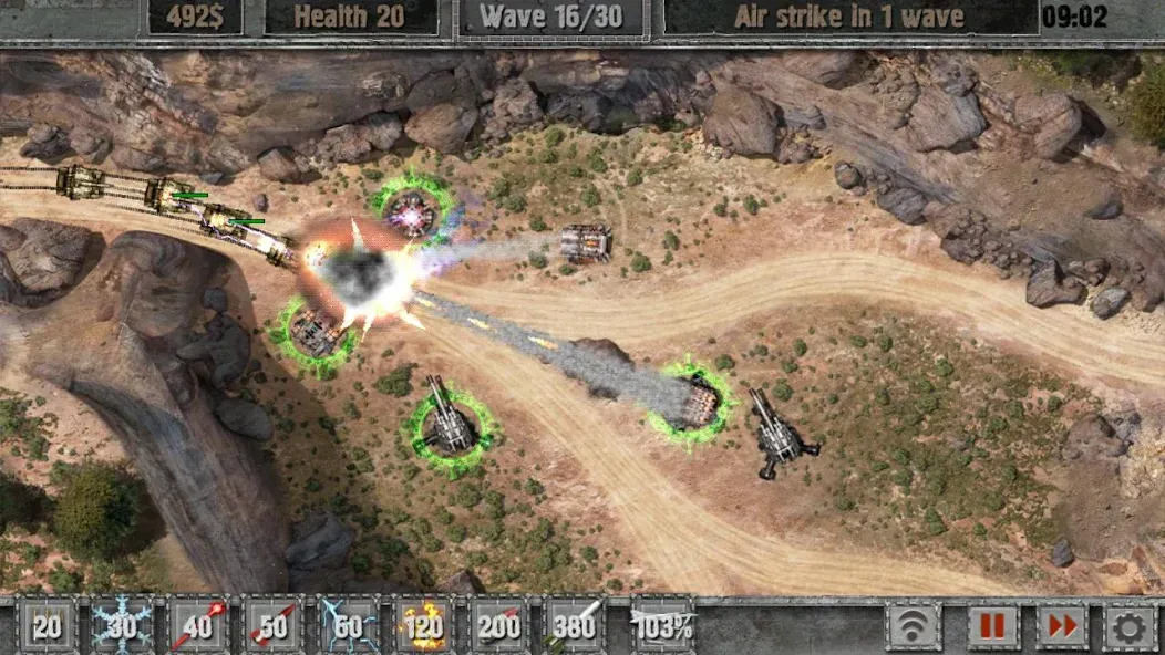 Defense Zone 2 HD Lite — скачать мод: Безлимитные деньги и открыты все уровни — скриншот 4