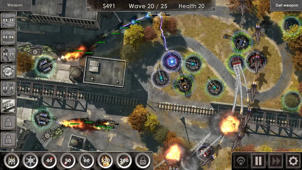 Скачать Defense Zone 3 HD мод — Безлимитные деньги и улучшения — скриншот 2 Скачать Defense Zone 3 HD мод — Безлимитные деньги и улучшения — скриншот 2