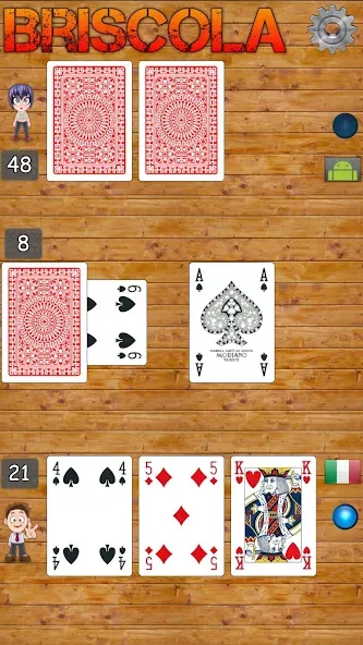 Скачать Briscola Mod APK — Безлимитные монеты и подсказки — скриншот 4 Скачать Briscola Mod APK — Безлимитные монеты и подсказки — скриншот 4