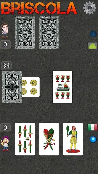 Скачать Briscola Mod APK — Безлимитные монеты и подсказки — скриншот 5 Скачать Briscola Mod APK — Безлимитные монеты и подсказки — скриншот 5