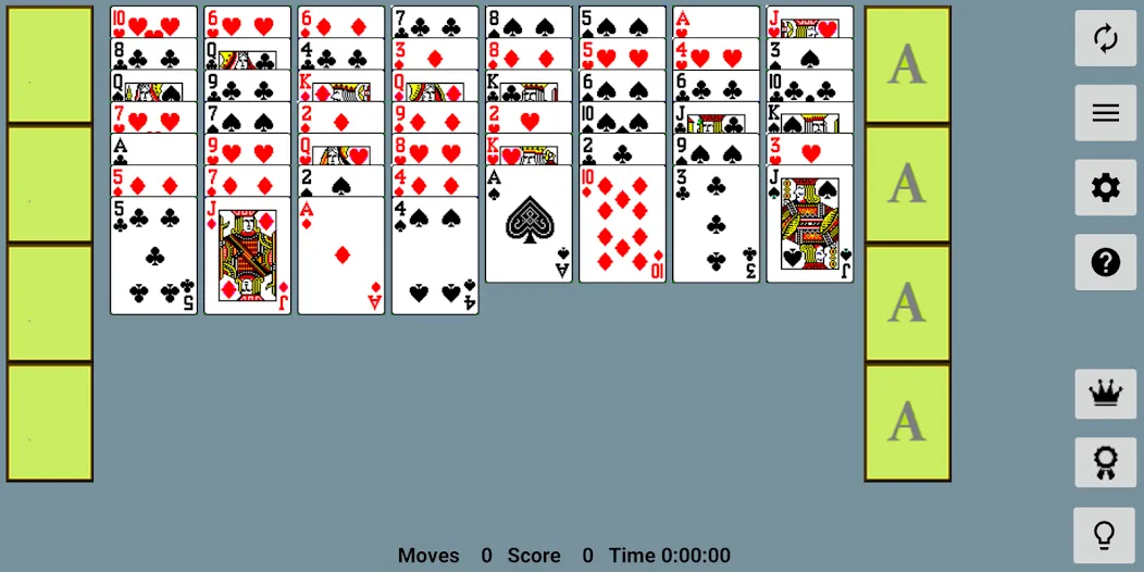 FreeCell with Leaderboards — взломанная версия, Открыты все уровни и функции — скриншот 1 FreeCell with Leaderboards — взломанная версия, Открыты все уровни и функции — скриншот 1
