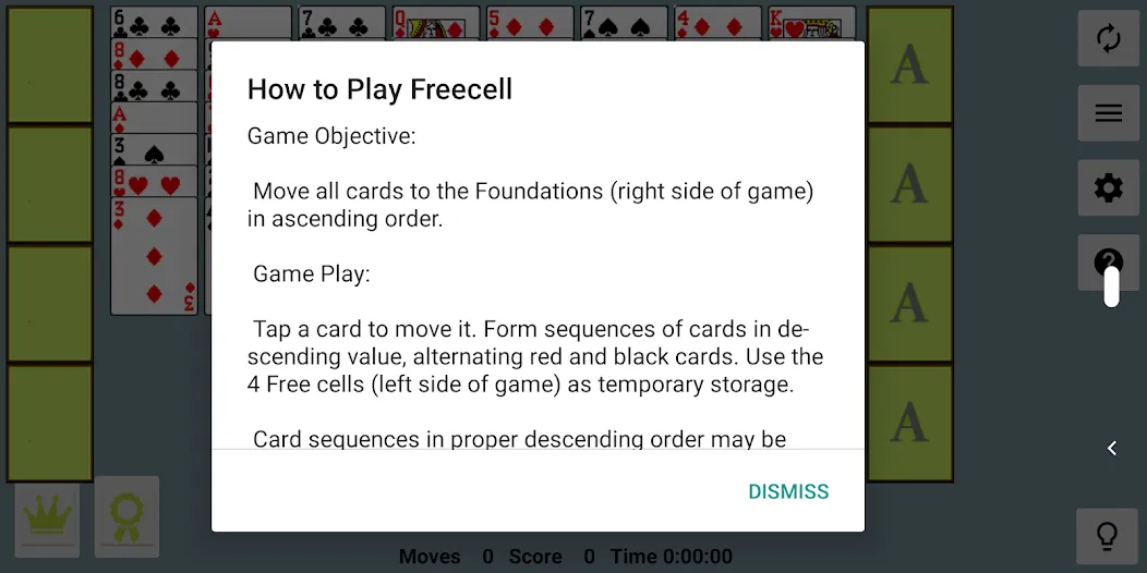 FreeCell with Leaderboards — взломанная версия, Открыты все уровни и функции — скриншот 5 FreeCell with Leaderboards — взломанная версия, Открыты все уровни и функции — скриншот 5