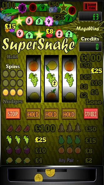 Скачать Super Snake Slot Machine — Безлимитные монеты и бонусы — скриншот 2