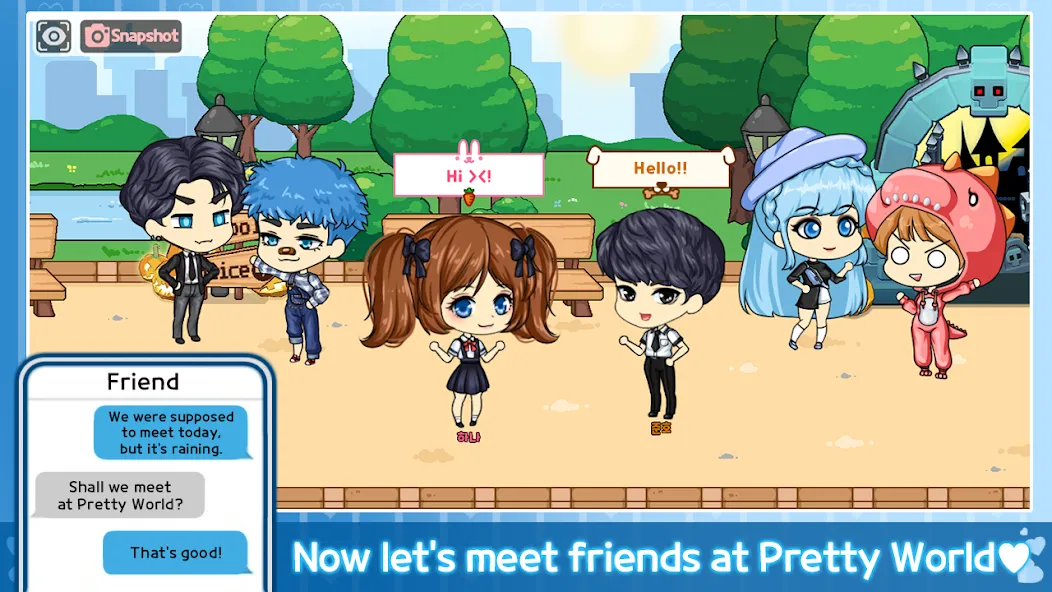 Скачать My Prettygirl Story : Dress Up последней версии — Разблокированы все наряды и аксессуары — скриншот 1