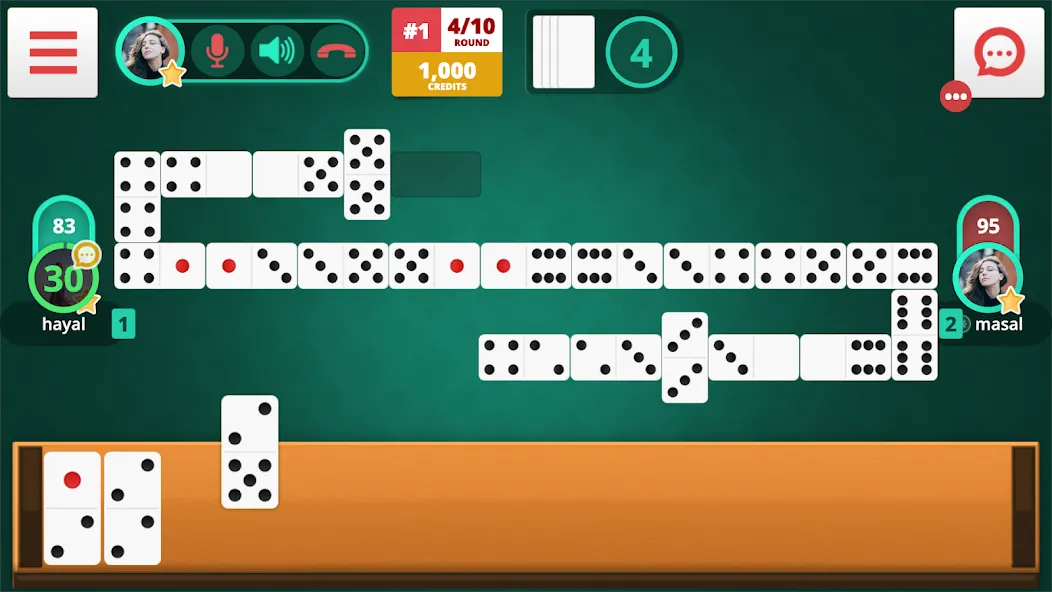 Dominoes Online на телефон — скачать мод: Без рекламы и бесконечные подсказки — скриншот 1 Dominoes Online на телефон — скачать мод: Без рекламы и бесконечные подсказки — скриншот 1
