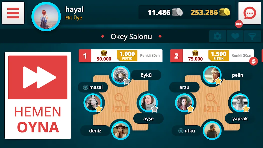 Okey Online MOD APK: Игра без рекламы и ограничений — скриншот 4