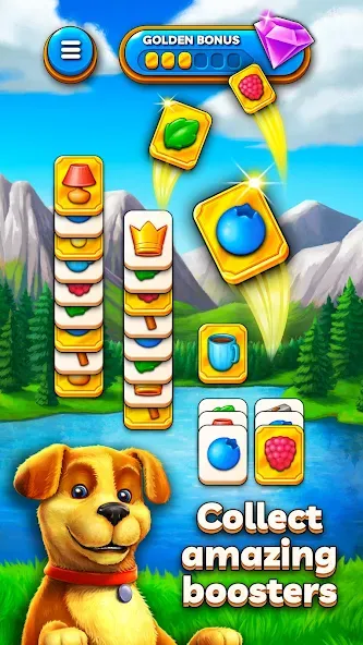 Скачать Joey's Farm - Tile Match мод — Безлимитные подсказки и жизни — скриншот 2 Скачать Joey's Farm - Tile Match мод — Безлимитные подсказки и жизни — скриншот 2