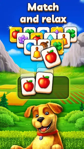 Скачать Joey's Farm - Tile Match мод — Безлимитные подсказки и жизни — скриншот 5 Скачать Joey's Farm - Tile Match мод — Безлимитные подсказки и жизни — скриншот 5