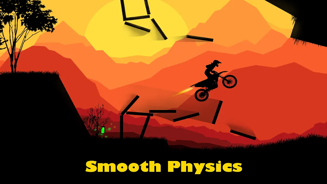 Скачать Sunset Bike Racer - Motocross на Андроид с модом — Безлимитные деньги и все мотоциклы — скриншот 3