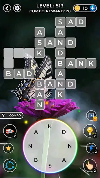 Скачать WOW4:Word Connect Offline Word последней версии — Без рекламы и подсказки доступны — скриншот 2