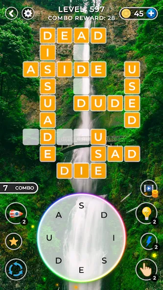 Скачать WOW4:Word Connect Offline Word последней версии — Без рекламы и подсказки доступны — скриншот 5
