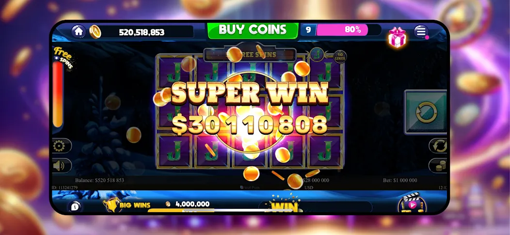 Majestic Slots: Slot Machine MOD APK: Безлимитные монеты и бесплатные вращения — скриншот 1 Majestic Slots: Slot Machine MOD APK: Безлимитные монеты и бесплатные вращения — скриншот 1