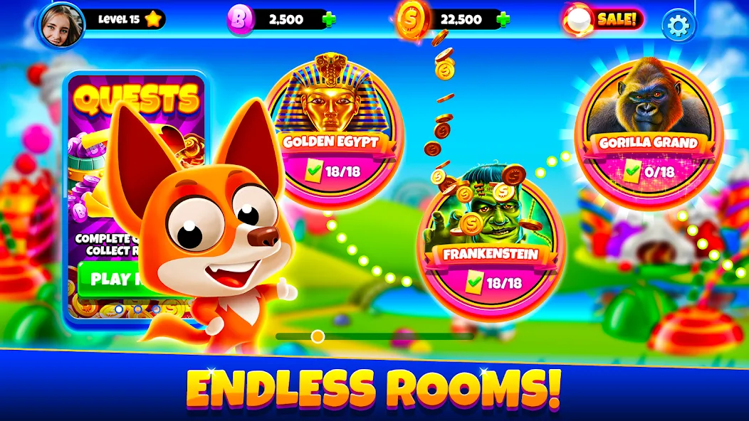 Xtreme Bingo! Slots Bingo Game бесплатно на Андроид — мод: Безлимитные монеты и бонусы — скриншот 5