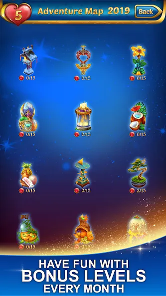 Lost Jewels - Match 3 Puzzle — последняя версия с модом (Безлимитные жизни и монеты) — скриншот 1 Lost Jewels - Match 3 Puzzle — последняя версия с модом (Безлимитные жизни и монеты) — скриншот 1