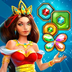 Lost Jewels - Match 3 Puzzle — последняя версия с модом (Безлимитные жизни и монеты)