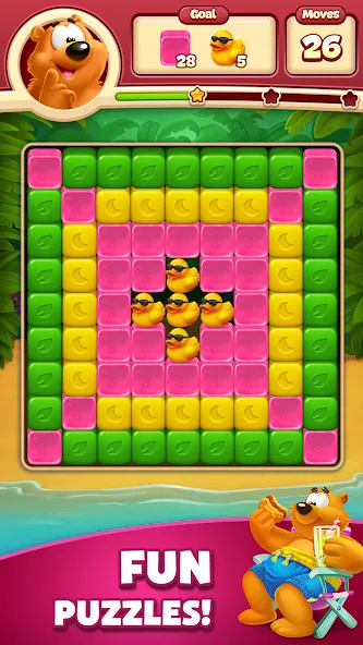 Toon Blast — взломанная версия, Безлимитные жизни и усиленные бонусы — скриншот 5 Toon Blast — взломанная версия, Безлимитные жизни и усиленные бонусы — скриншот 5