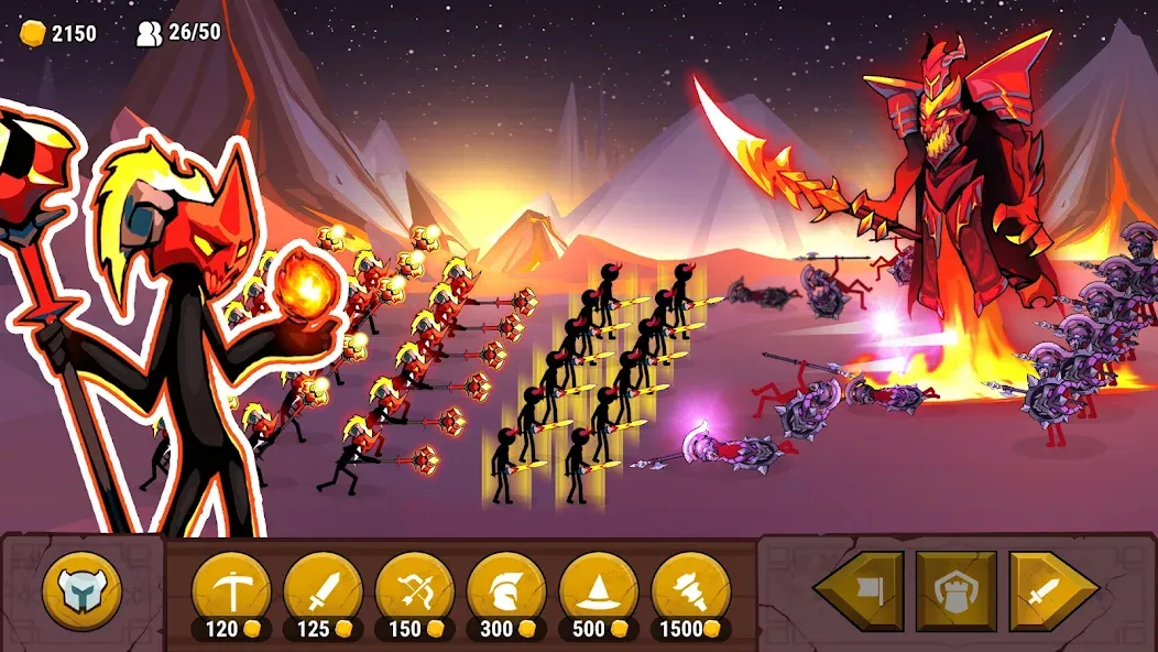 Stick of Thrones мод на Андроид: Безлимитные монеты и разблокированы уровни — скриншот 2