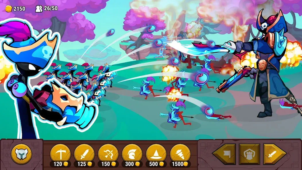 Stick of Thrones мод на Андроид: Безлимитные монеты и разблокированы уровни — скриншот 3
