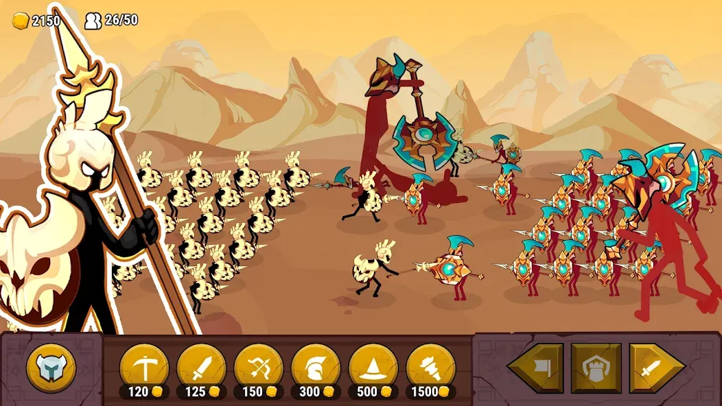 Stick of Thrones мод на Андроид: Безлимитные монеты и разблокированы уровни — скриншот 4