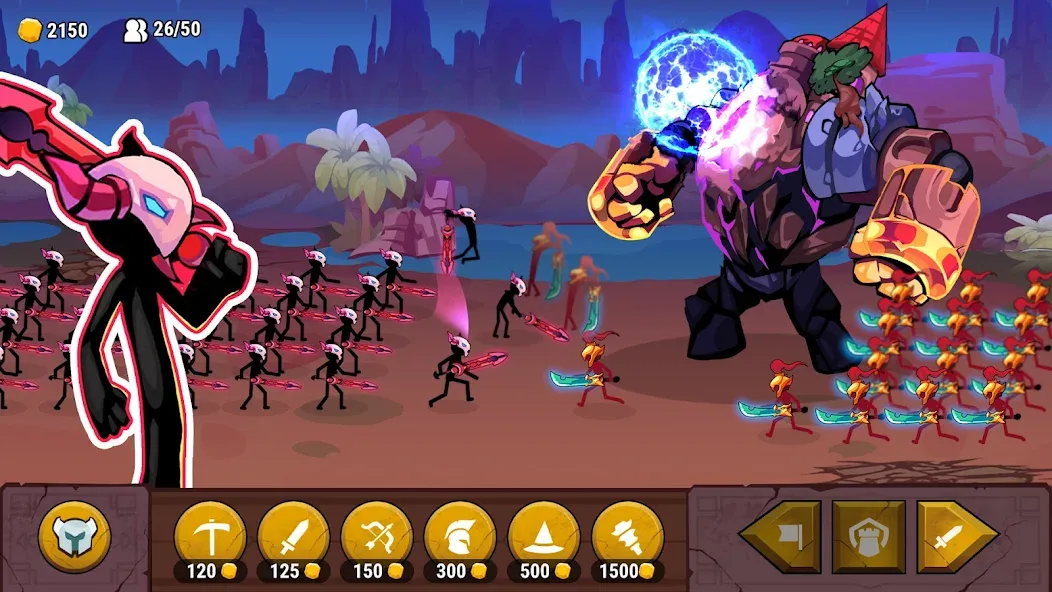 Stick of Thrones мод на Андроид: Безлимитные монеты и разблокированы уровни — скриншот 5