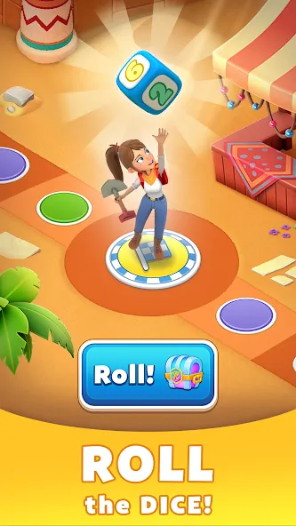 Скачать Treasure Party: Puzzle Fun! Mod APK — Безлимитные подсказки и монеты — скриншот 2
