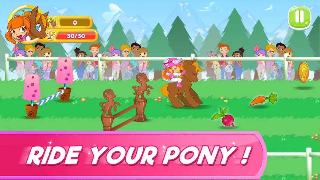 Скачать Pony Run : Magic Trails мод — Много монет и все уровни — скриншот 2 Скачать Pony Run : Magic Trails мод — Много монет и все уровни — скриншот 2