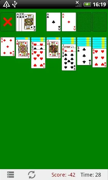 Classic Solitaire взлом на Андроид — Без рекламы и открыты все темы — скриншот 2 Classic Solitaire взлом на Андроид — Без рекламы и открыты все темы — скриншот 2