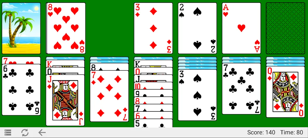 Classic Solitaire взлом на Андроид — Без рекламы и открыты все темы — скриншот 5 Classic Solitaire взлом на Андроид — Без рекламы и открыты все темы — скриншот 5
