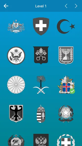 Скачать Flags of the World + Emblems: бесплатно — Все флаги и эмблемы открыты — скриншот 4 Скачать Flags of the World + Emblems: бесплатно — Все флаги и эмблемы открыты — скриншот 4