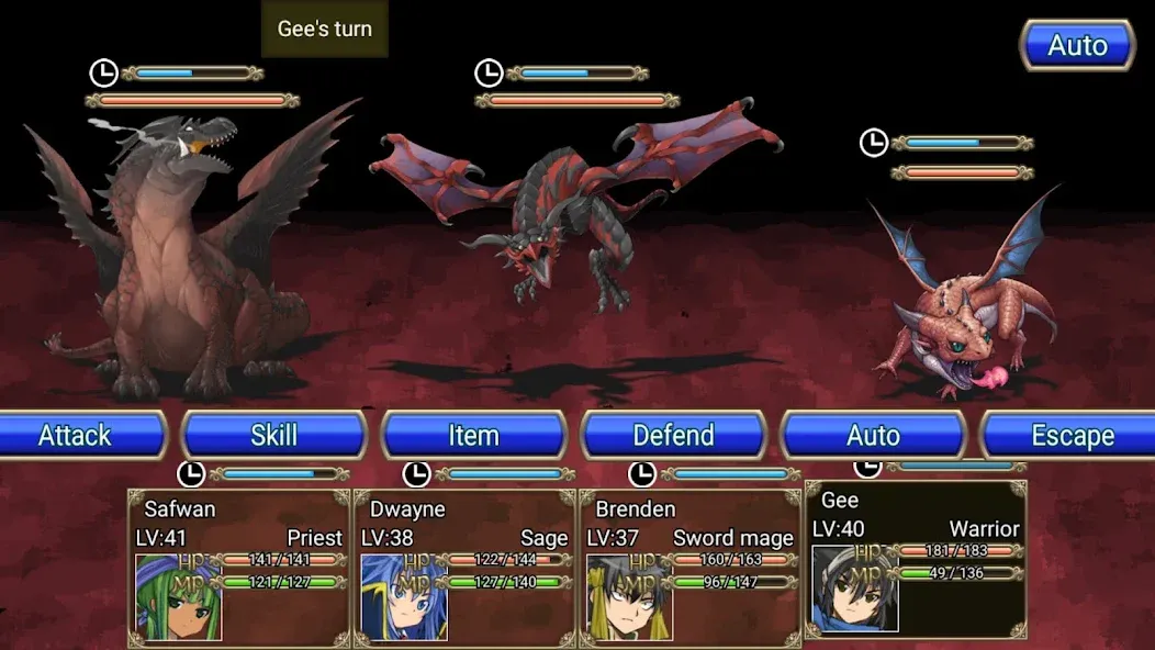 Мод Dungeon RPG -Abyssal Dystopia- — Безлимитные ресурсы и мощное снаряжение, скачать APK — скриншот 1