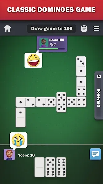 Dominoes online - play Domino! MOD APK скачать на Андроид — Без рекламы и все режимы — скриншот 1