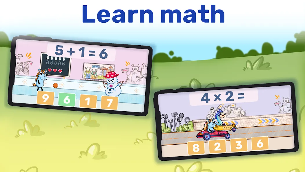 Math&Logic games for kids взлом на Андроид — Все уровни разблокированы — скриншот 2
