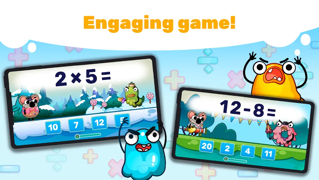 Fun Math Facts: Games for Kids MOD APK скачать на Андроид — Все задания разблокированы — скриншот 2