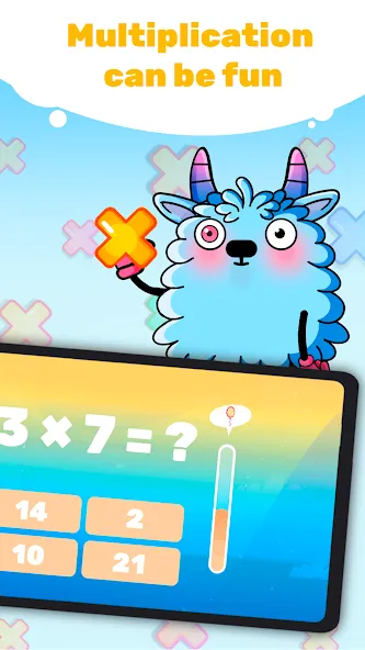 Скачать Multiplication Games For Kids. мод — Открыты все уровни и режимы — скриншот 3 Скачать Multiplication Games For Kids. мод — Открыты все уровни и режимы — скриншот 3