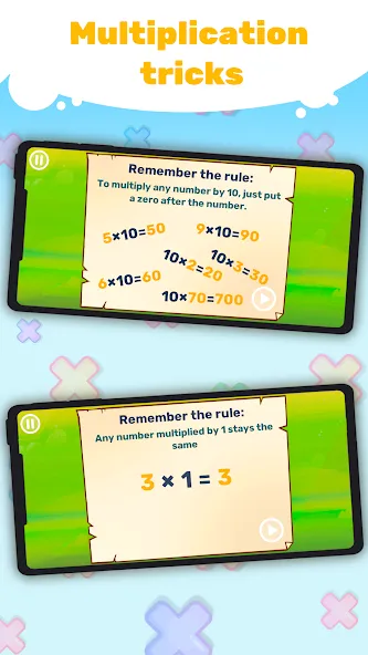Скачать Multiplication Games For Kids. мод — Открыты все уровни и режимы — скриншот 4 Скачать Multiplication Games For Kids. мод — Открыты все уровни и режимы — скриншот 4
