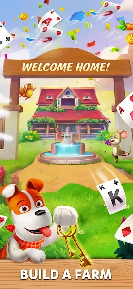 Solitaire Grand Harvest (Мод: Безлимитные монеты и бонусы) — скачать на Андроид — скриншот 2 Solitaire Grand Harvest (Мод: Безлимитные монеты и бонусы) — скачать на Андроид — скриншот 2