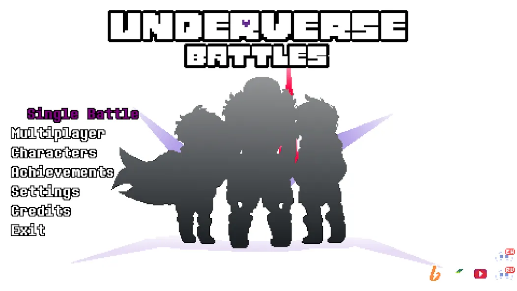 Underverse Battles — взломанная версия, Безлимитные деньги и усиленные герои — скриншот 1 Underverse Battles — взломанная версия, Безлимитные деньги и усиленные герои — скриншот 1