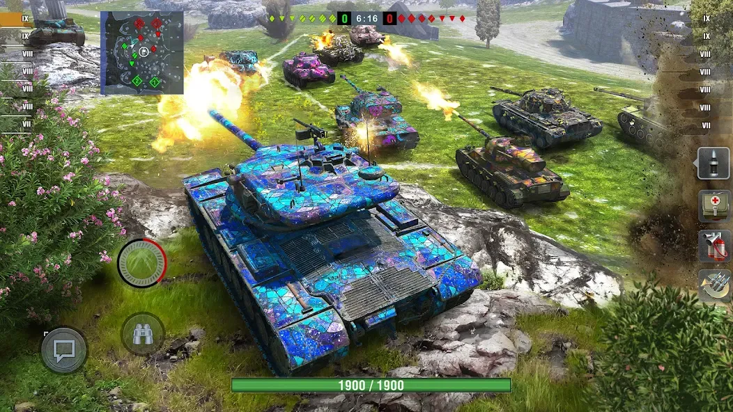 Скачать World of Tanks Blitz бесплатно — Безлимитное золото и все танки — скриншот 1 Скачать World of Tanks Blitz бесплатно — Безлимитное золото и все танки — скриншот 1