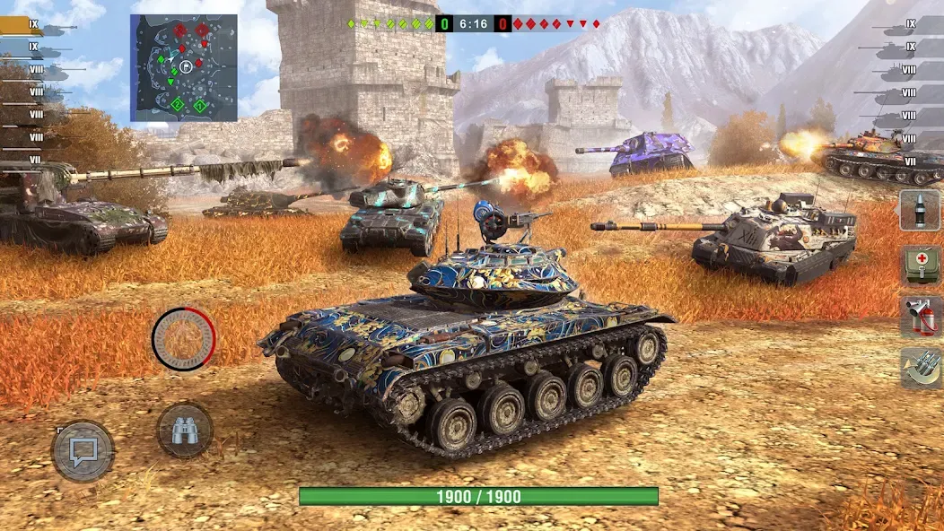 Скачать World of Tanks Blitz бесплатно — Безлимитное золото и все танки — скриншот 4 Скачать World of Tanks Blitz бесплатно — Безлимитное золото и все танки — скриншот 4