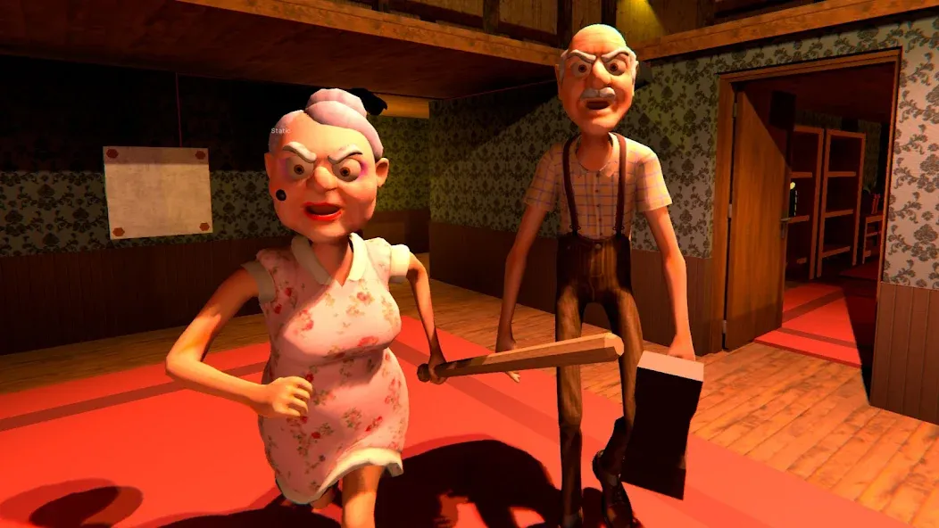 Grandpa And Granny Home Escape на телефон — скачать мод: Безлимитные монеты и открыты все уровни — скриншот 2 Grandpa And Granny Home Escape на телефон — скачать мод: Безлимитные монеты и открыты все уровни — скриншот 2