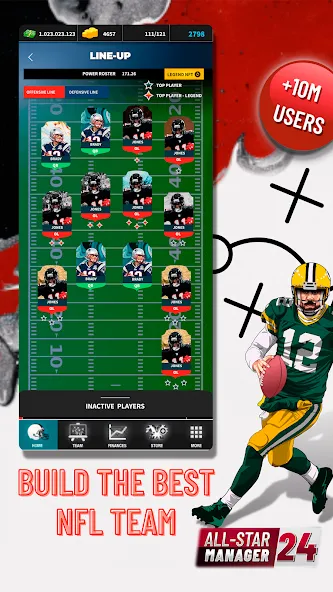 Fantasy Football Bowl Manager — Безлимитные деньги и ресурсы, скачать мод APK — скриншот 2 Fantasy Football Bowl Manager — Безлимитные деньги и ресурсы, скачать мод APK — скриншот 2