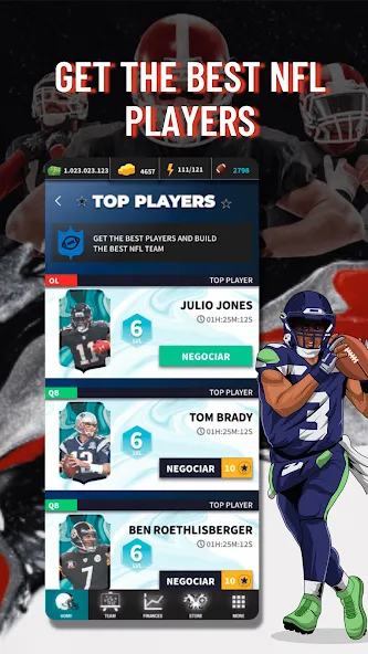 Fantasy Football Bowl Manager — Безлимитные деньги и ресурсы, скачать мод APK — скриншот 3 Fantasy Football Bowl Manager — Безлимитные деньги и ресурсы, скачать мод APK — скриншот 3