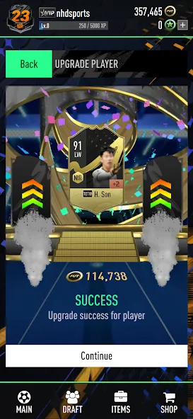 Скачать NHDFUT 23 Draft & Packs на Андроид с модом — Безлимитные монеты и паки — скриншот 3 Скачать NHDFUT 23 Draft & Packs на Андроид с модом — Безлимитные монеты и паки — скриншот 3