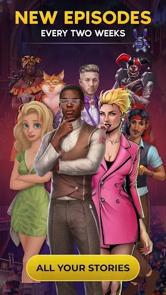 Series: Romance & love stories взлом APK — Безлимитные ресурсы и все истории открыты — скриншот 4 Series: Romance & love stories взлом APK — Безлимитные ресурсы и все истории открыты — скриншот 4