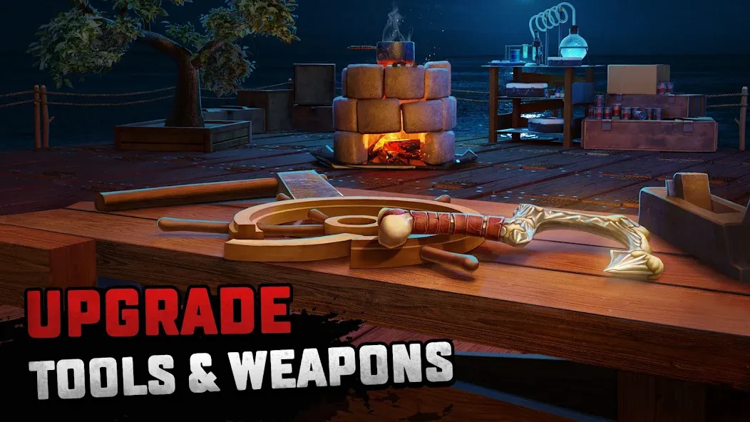 Скачать мод Raft® Survival - Ocean Nomad — Безлимитные ресурсы и улучшенный крафт — скриншот 3 Скачать мод Raft® Survival - Ocean Nomad — Безлимитные ресурсы и улучшенный крафт — скриншот 3