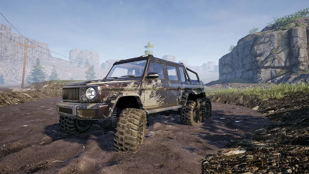 Скачать мод Off Road 4x4 Driving Simulator — Безлимитные деньги и топливо — скриншот 1