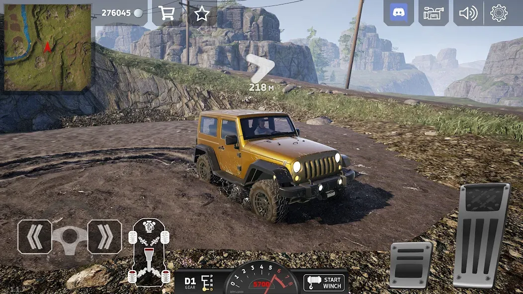 Скачать мод Off Road 4x4 Driving Simulator — Безлимитные деньги и топливо — скриншот 4