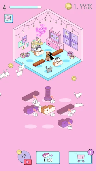 Скачать Purrfect Cats Mod APK — Много монет и редкие коты — скриншот 4 Скачать Purrfect Cats Mod APK — Много монет и редкие коты — скриншот 4